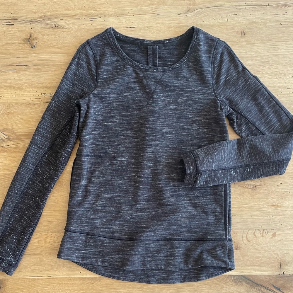 Lululemon Pullover Grey Crewneck Sweatshirt